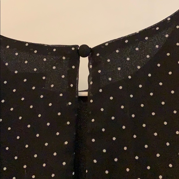 Who What Wear Tiered Polkadot Dress - Picture 4 of 6